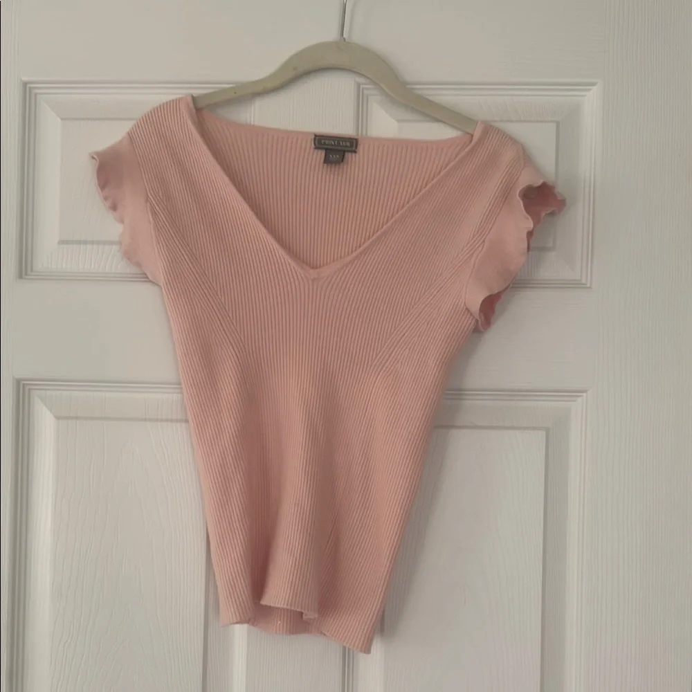 J. Crew Pink Short Sleeve Tee